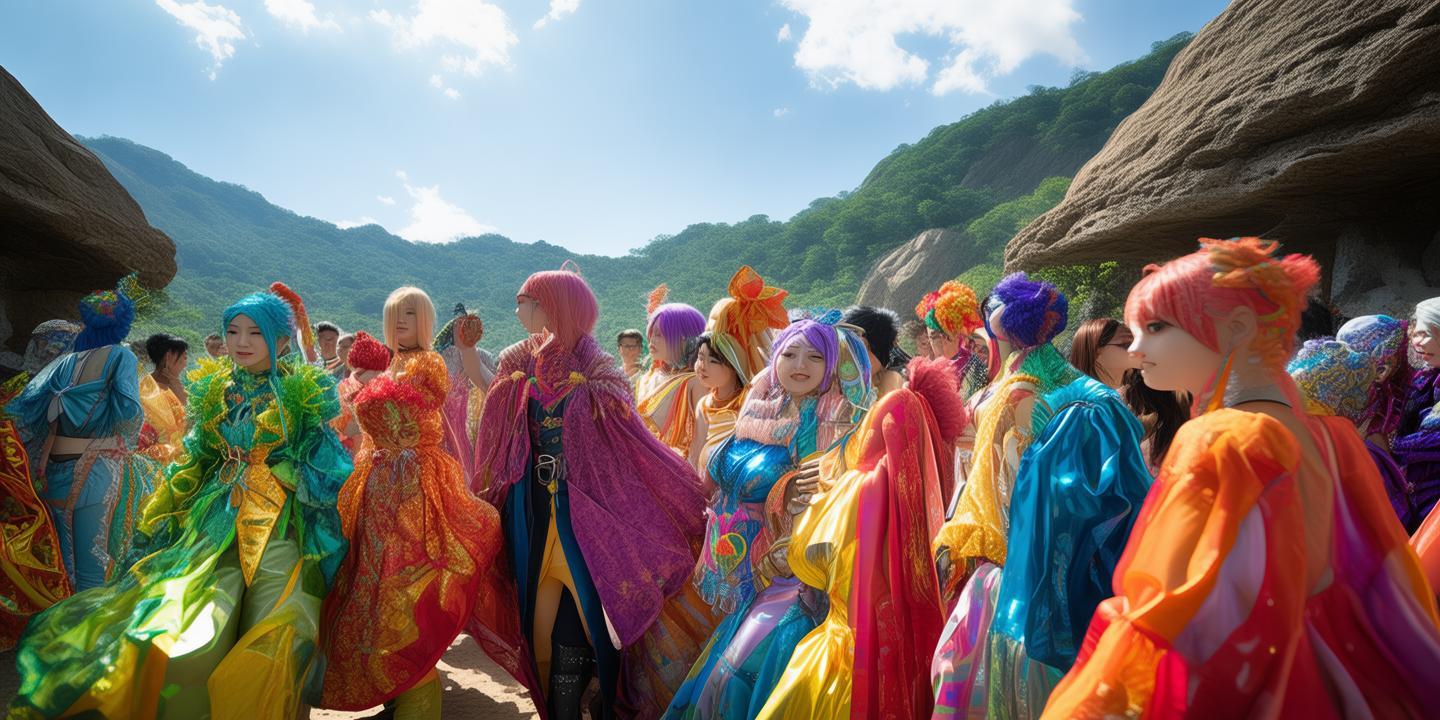 嵖岈山西游国际动漫节盛大开幕,全球COSER齐聚花果山共赴奇幻之旅